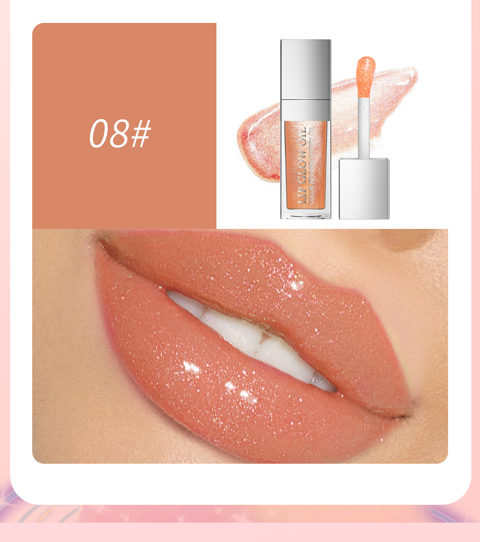 Hellokiss Lip Moisturizing and hydrating Color Changing Lip Oil undefined