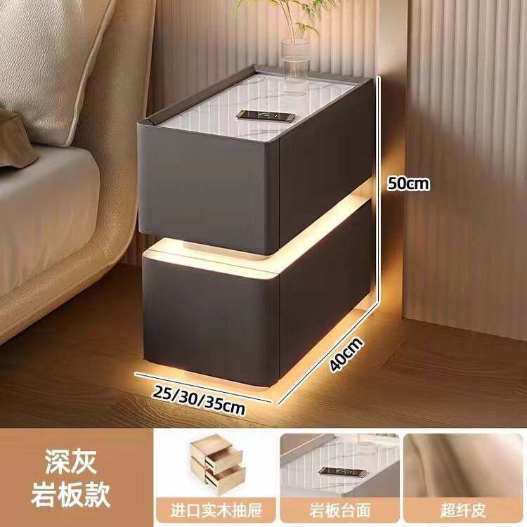 짙은 회색 슬레이트 조리대