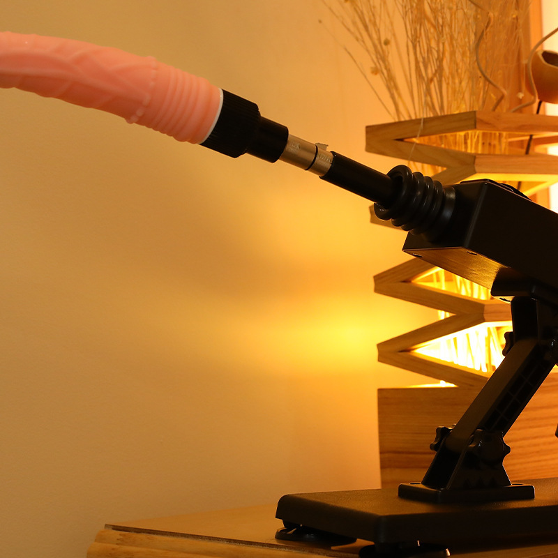 Cañón de tres núcleos, vibración telescópica normal, penis rosa para mujeres, artículos sexuales para adultos al por mayor. image 4