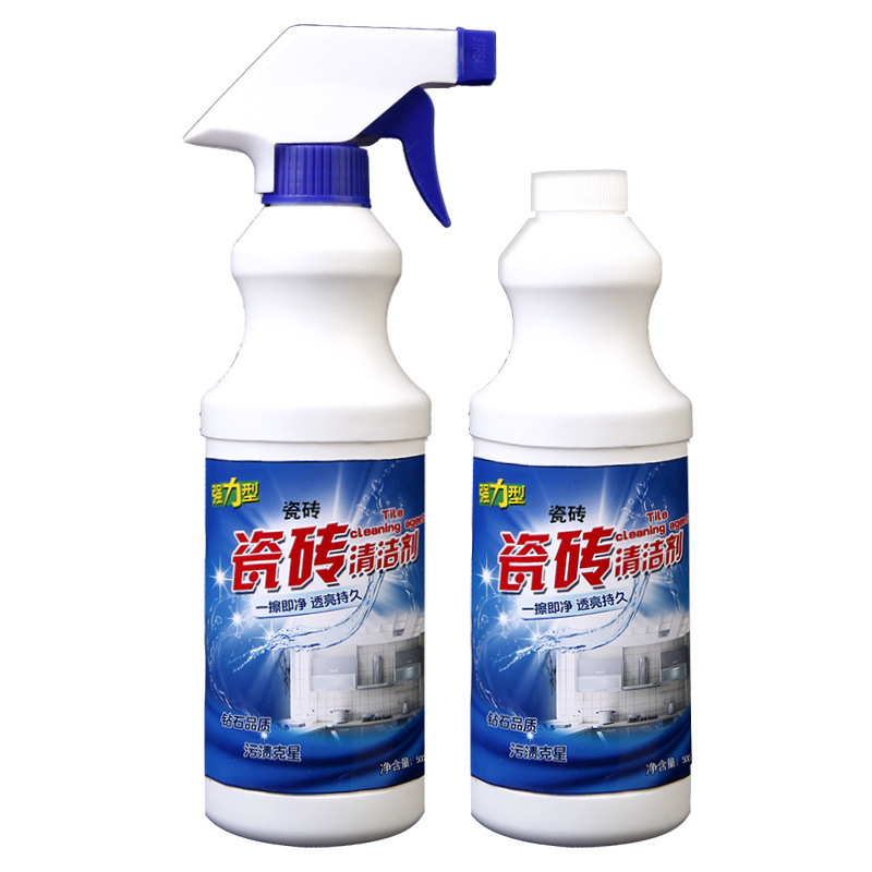 Cross-Border Wholesale Tile Cleaner to Remove Dirt and Urine Stains Toilet Toilet Bathroom Cleaning Toilet Kitchen Porcelain Cleaner