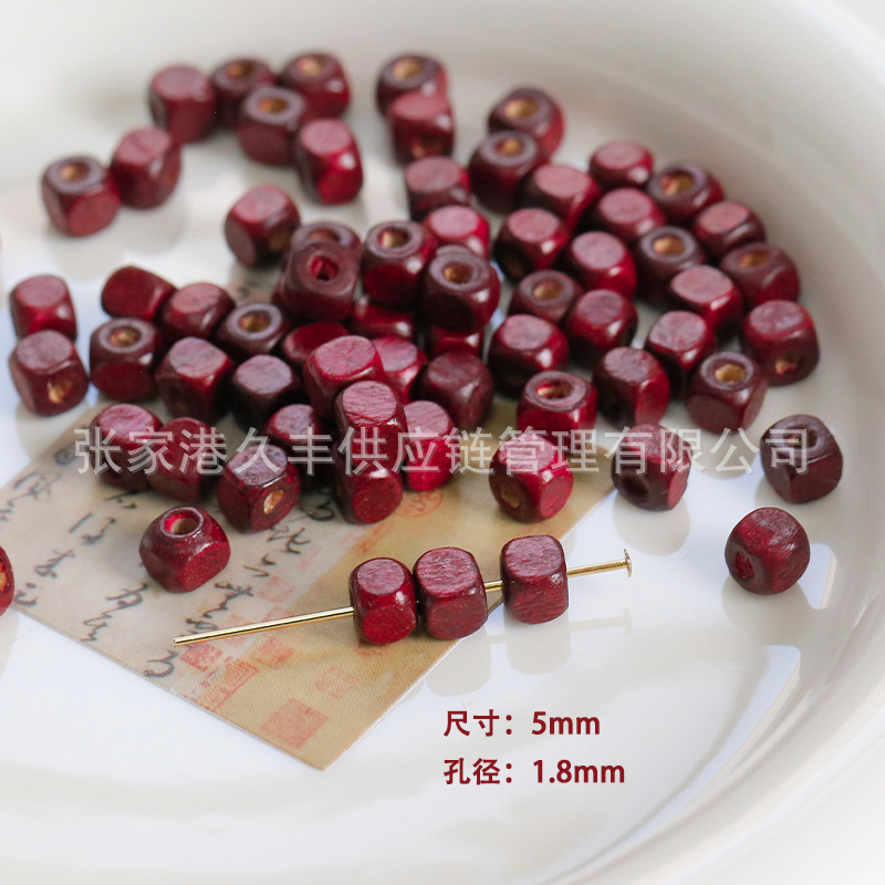 4 # 스퀘어 스페이서 비즈 5g 약 70 장