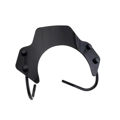 New motorcycle windshield is suitable for Vespa GTS300 new windshield GTS125-300 2023- (Motorcycle front windshield) - black
