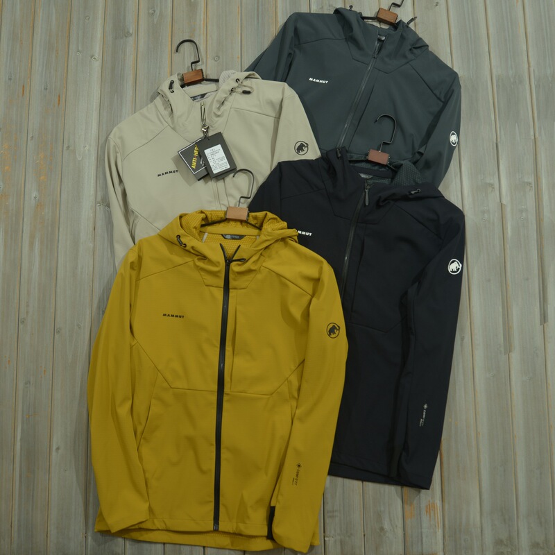 Winter New Mammoth Soft Shell Jacket Men's Thin Velvet Warm Waterproof Hooded Wear-Resistant Outdoor Large Size Sports Jacket