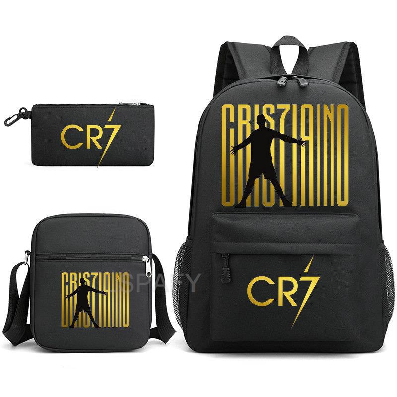 Mochila de tres piezas, mochila para hombres y mujeres, mochila a prueba de salpicaduras [una también es precio al por mayor] mochila de espalda protectora