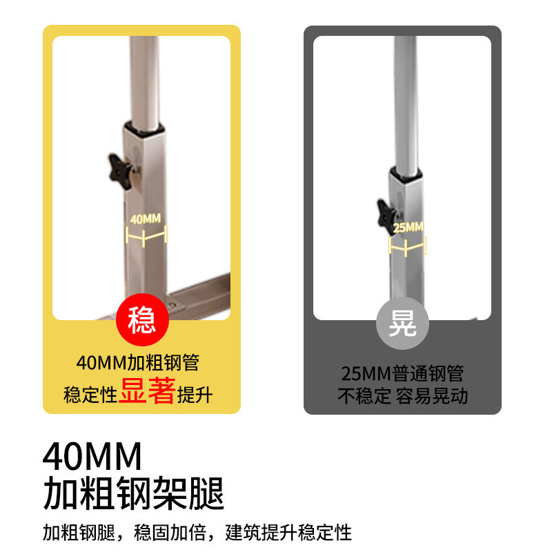 Mesa de cama móvil computadora de cama pequeña mesa dormitorio elevación estudio escritorio escritorio portátil casero escritorio plegable