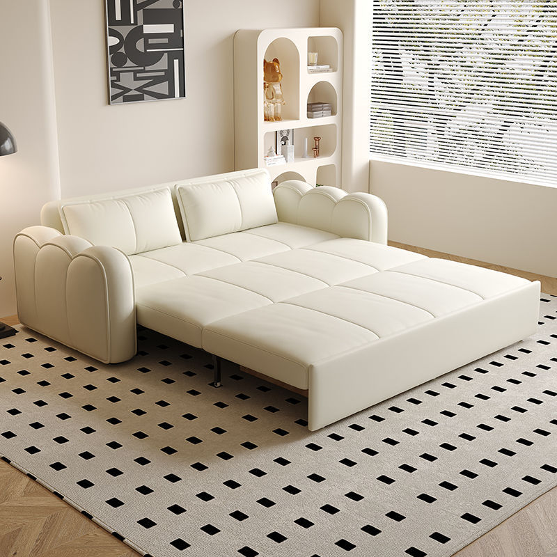 Диван-кровать белый поролон 1.05м