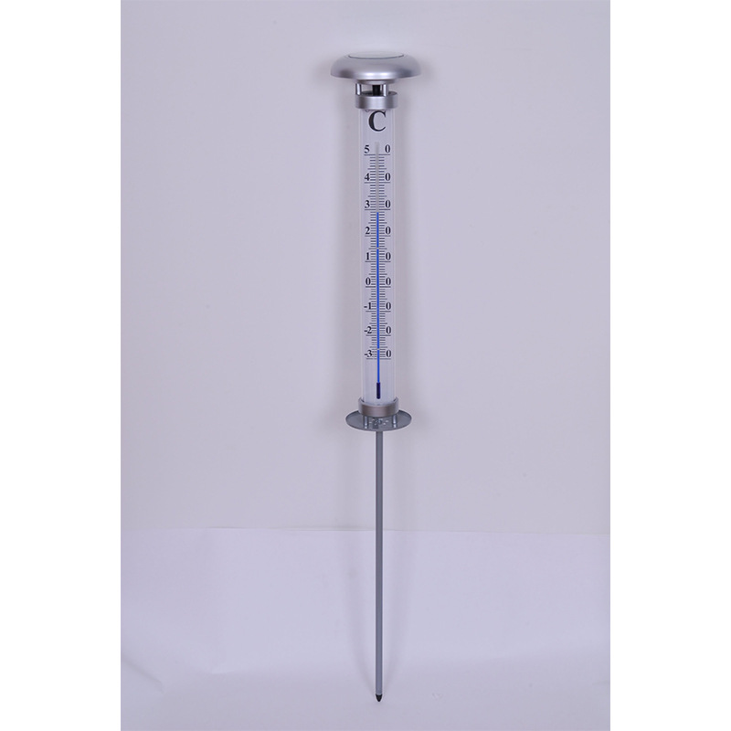 园林太阳能温度计