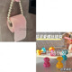 Pearl chain*tissue storage rack [white] + random hook