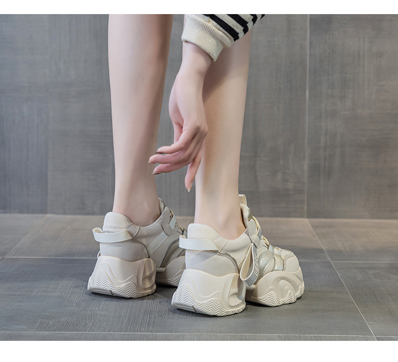 2026 New Model Dad Shoes With Thick Soles, Breathable Mesh, 8cm Internal Height Increase, Popular Casual Versatile_vogvips.com