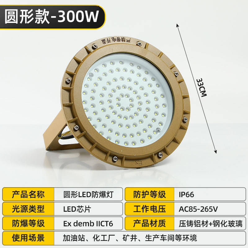 LED防爆投光器化学工業現場屋外照明灯ガソリンスタンドトンネル投光灯工鉱区地|undefined