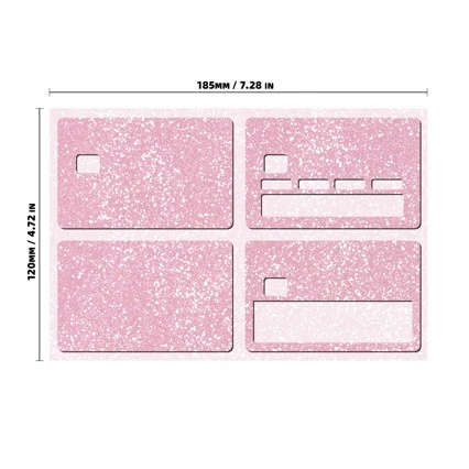 Популярные на Amazon наклейки для зарубежной торговли с бриллиантами, наклейки для кредитных карт, банковских карт, наклейки для украшения автобусных карт, флэш-пленки