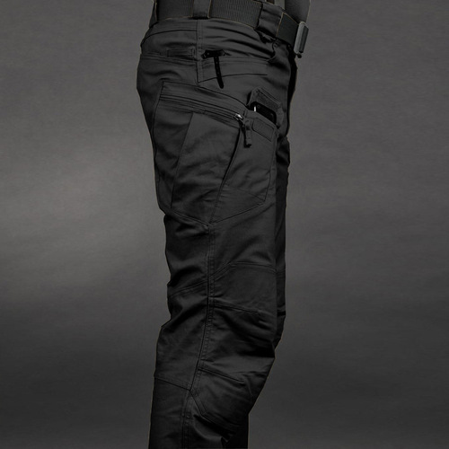 Cross-border Spring and Autumn Outdoor Executive Officer x7 Tactical Trousers for Men - Anti-Scratch, Durable, Loose Training Work Pants with Multiple Pockets - Military Fans Pants