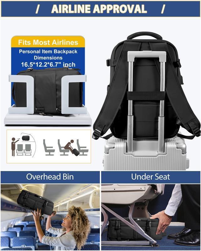 款Women's vacuum travel backpack Men's carry on backpack|undefined
