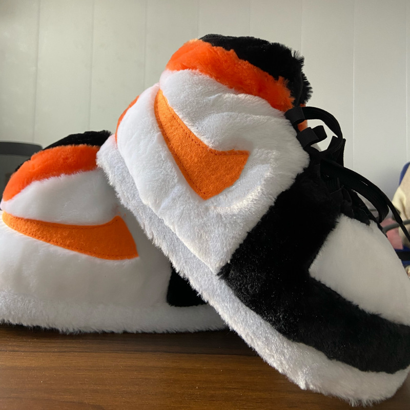 주황색 흰색 콘