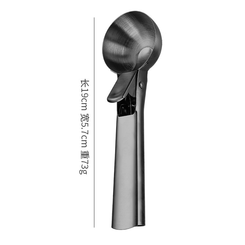 Amazon Excavador de bolas Cuchara de helado de acero inoxidable Cuchara de helado Cuchara de sandía de frutas multifuncional Cuchara de excavación de bolas