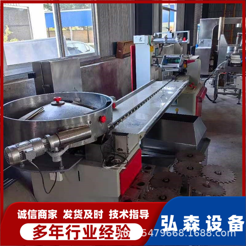 二手枕式包装机 三伺服枕式包装机 塑料玩具面包馒头糖果包装机