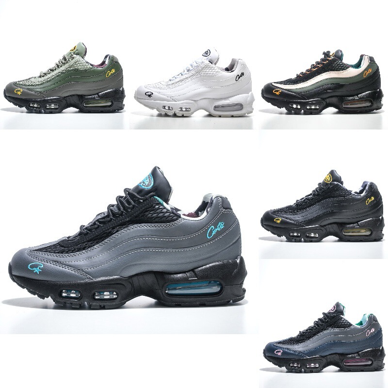 Putian Outdoor Trendy Collaboration Air Max 95 Half Size Running Retro Dad Shoes Versatile Casual Unisex