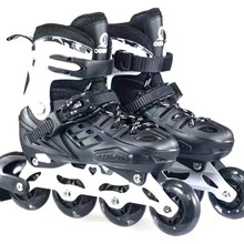 芭扣硬壳溜冰鞋成人轮滑鞋初学者男孩男童女孩旱冰滑轮全套装滑冰