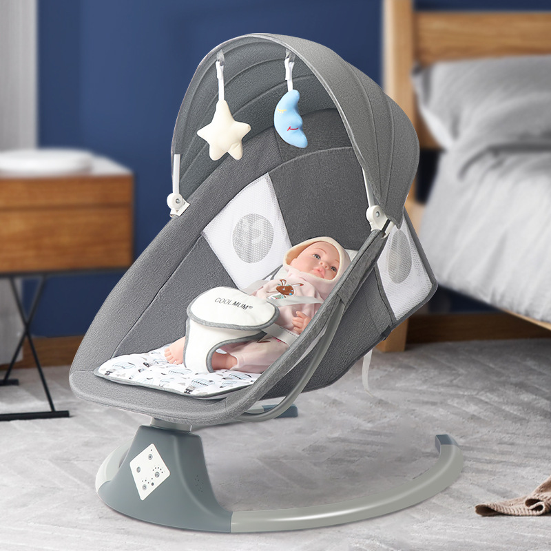 小额批发可躺可睡婴儿电动摇椅新客下单立减10元电商跨境微商代发