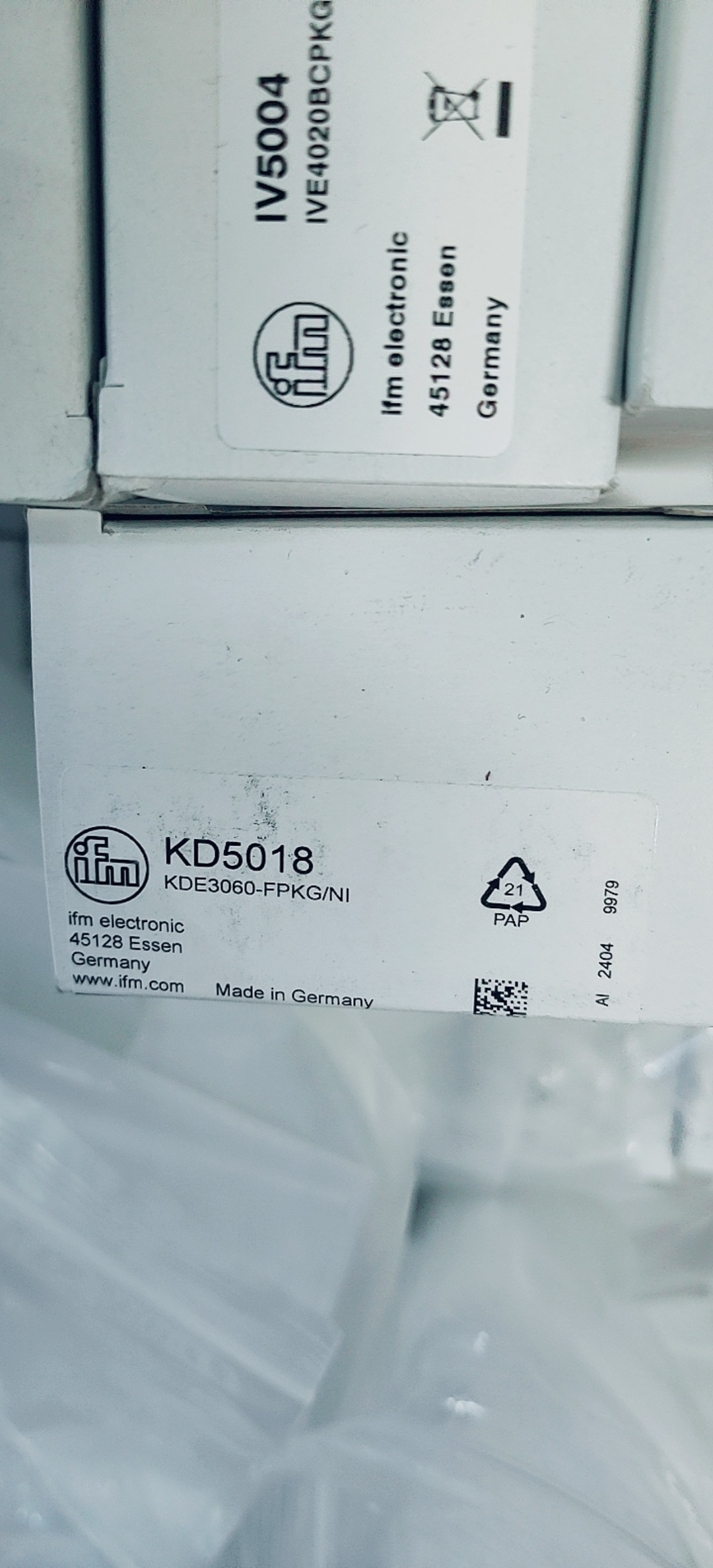 IFM易福门接近开关KD5018