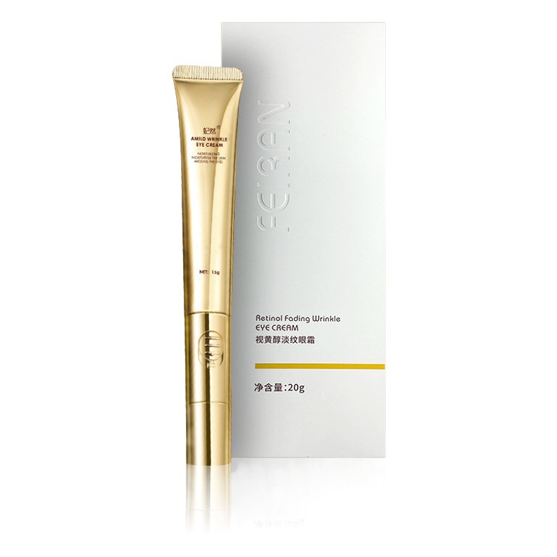Feiran Retinol Eye Cream Electric Iron Eye Cream Lifting and Wrinkle-Reducing, Hydrating and Moisturizing, Anti-Wrinkle Firming Eye Cream
