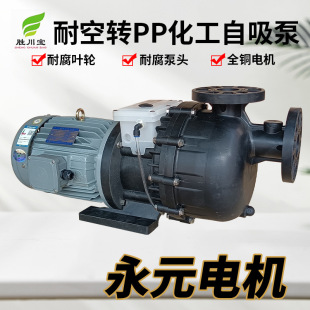 勝川寶PP大頭泵永元電機可耐空轉同軸自吸耐酸鹼泵浦馬肚泵提升泵