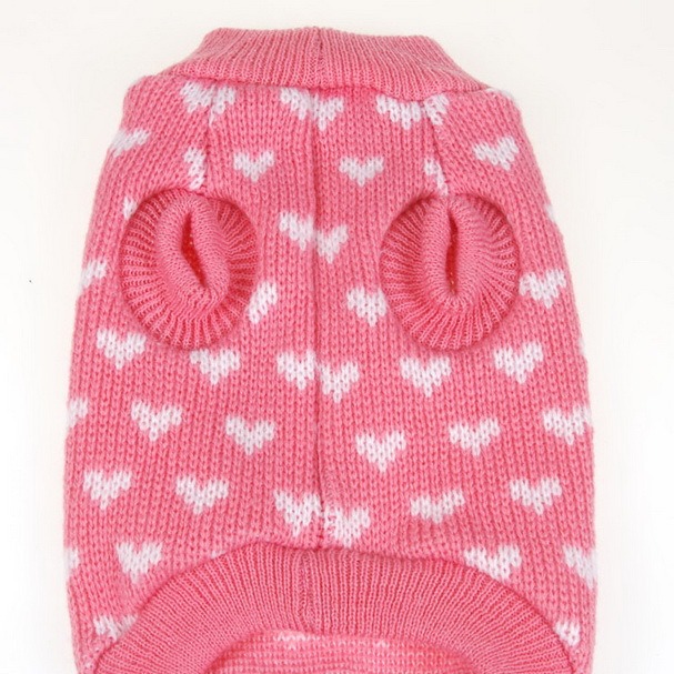 Suministro directo de fábrica [chicdog] suéter del animal doméstico al por mayor Perro Amor suéter de punto ropa para mascotas