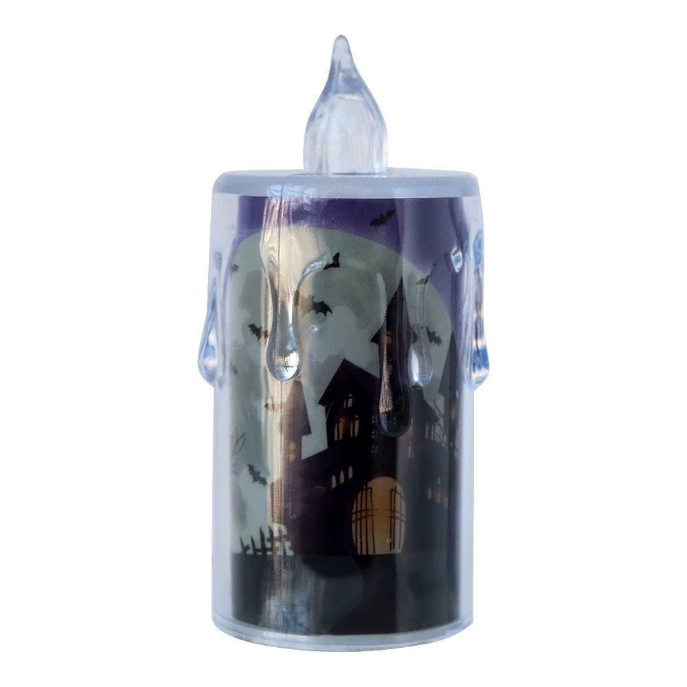 Electronic candle, retro night light, pumpkin lantern, halloween