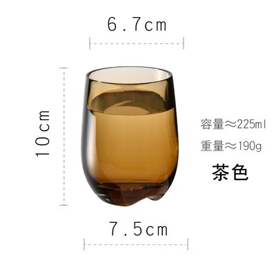 215ml 다크 브라운 (PC는 부서지지 않음)