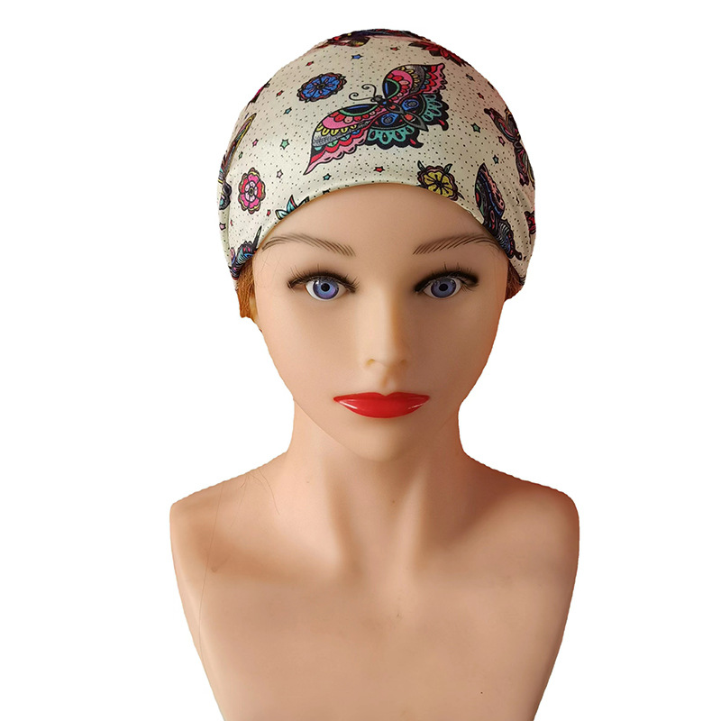 Women's Vacation Flower Polyester Hair Band display picture 2