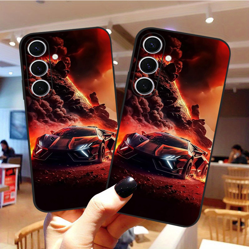 Creative A07 protective case S26PLUS phone case A54 sports car A54 suitable for A16 Samsung S25ULTRA smoke Creative A07 protective case S26PLUS phone case A54 sports car A54 suitable for A16 Samsung S25ULTRA smoke