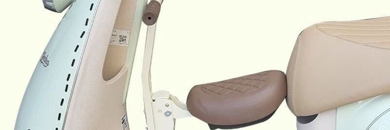 Yaguangguang front-mounted foldable child seat for electric vehicles, 70D seat, safety seat for babies, modern cotton