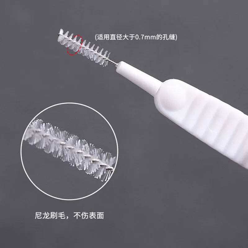 Showerhead cleaning brush pipe unclogger gap cleaning brush home shower unclogger