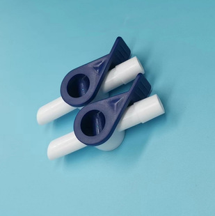 Suzhou factory disposable plastic accessories urine bag rotary valve two-way valve connector