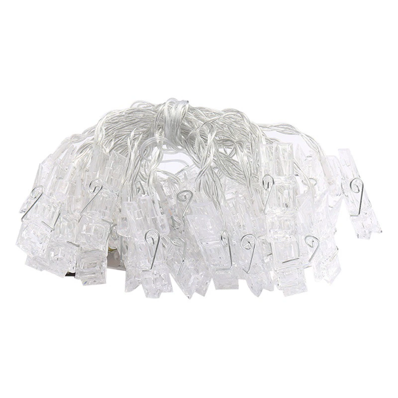 Оптовая Продажа с фабрики маленькие цветные огни пластиковые аксессуары кулон клип звезды Роза капли пузырь светодиодные строки свет плагин