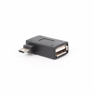 Right elbow 90 ° OTG data cable Android mobile phone connection U disk micro adapter external keyboard mouse