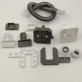 回卷纱窗配件隐形纱网门老式方形卷筒款卷轴弹簧转角拉手堵头连接