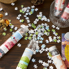 Early Foam Handmade Puzzle - Fresh and Romantic Series, Oil Painting Style Little Prince Student DIY Puzzle, 6 Styles to Choose From