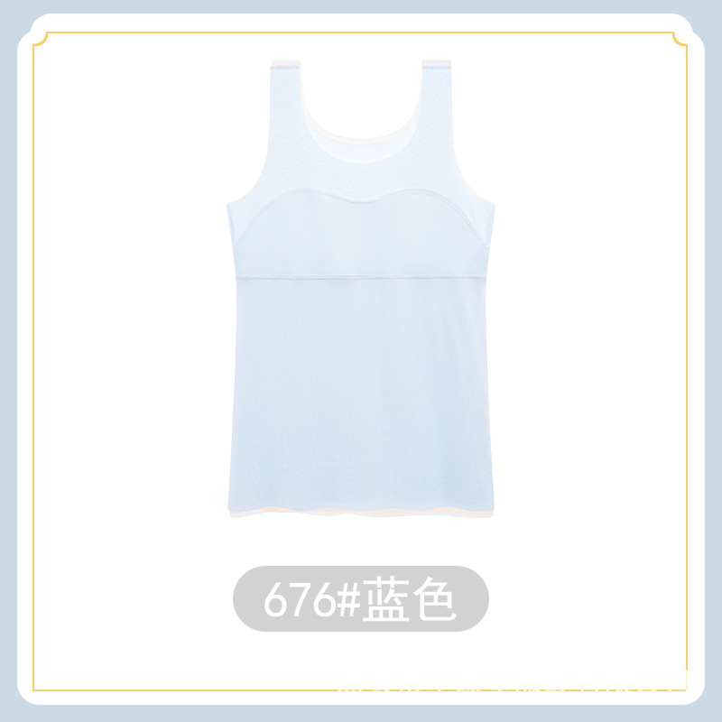 Ropa interior modal para niñas de primaria, chalecos para niñas, sujetadores para niñas mayores, estilo top de primera etapa.
