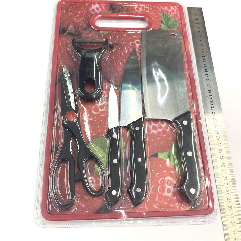 Juego de Cuchillos de Cocina de Acero Inoxidable para el Hogar image 4