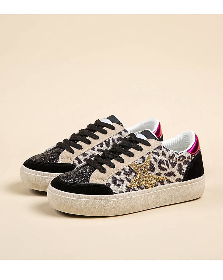 Lightweight Women's Casual Trainers With Non-slip Sole & Star_voghion.com
