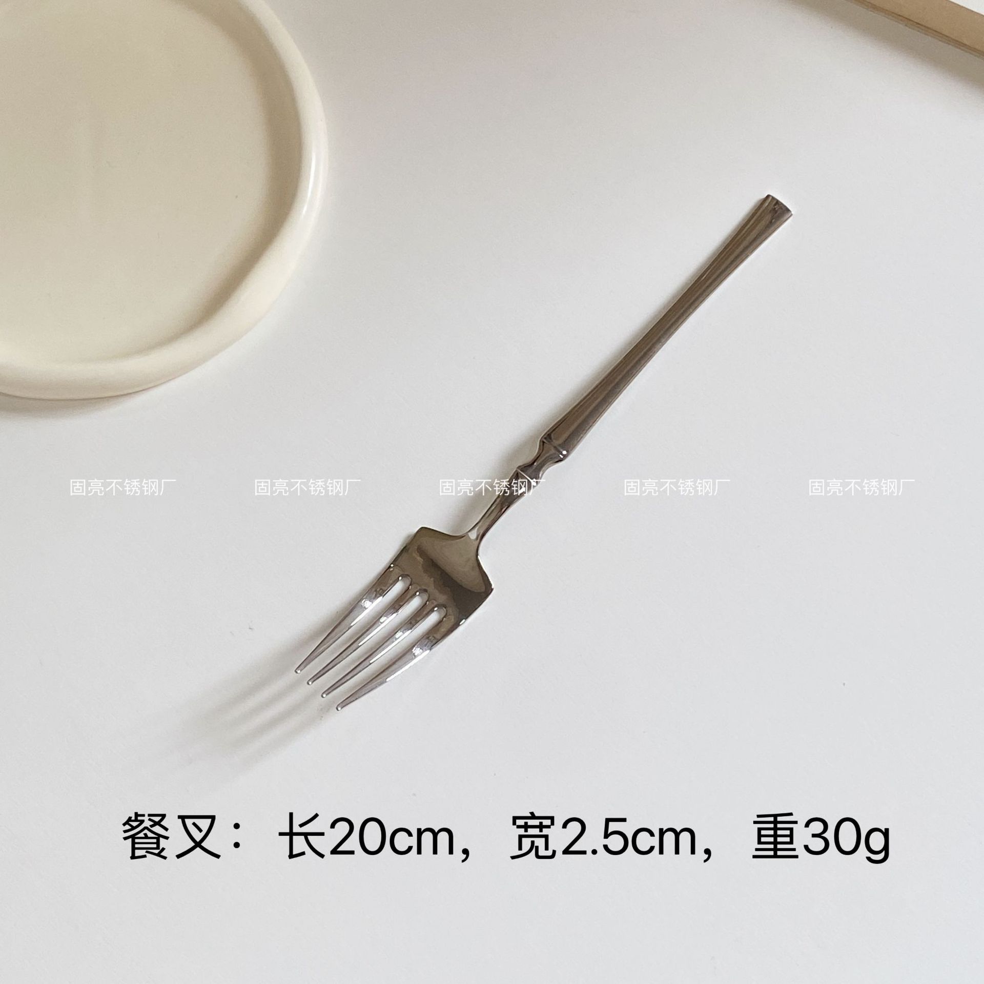 부드러운 손잡이와 슬림한 허리 - 포크