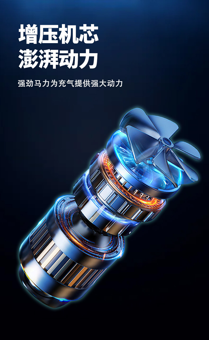 Inflator Pump, Car Emergency Ignition, Lighting and Inflating All-In-One Machine, Car Air Pump, Portable Power Bank