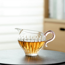 昌朴居耐热加厚高硼硅玻璃公道杯创意高档分茶器功夫茶具茶海茶杯