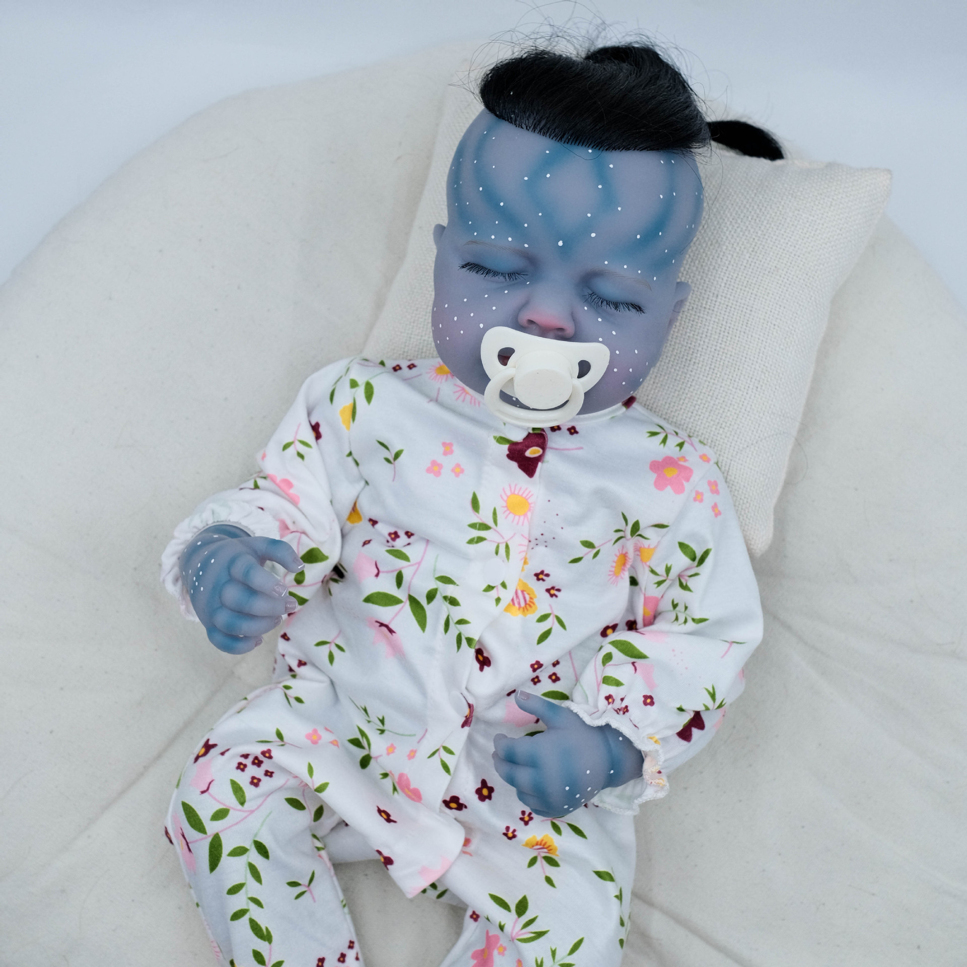 19 pulgadas Reborn loulou Avatar muñeca de comercio electrónico transfronterizo suministro de productos de venta rápida Tongdu