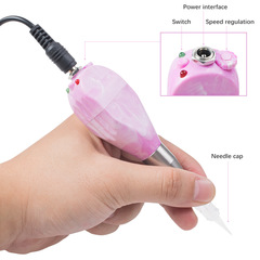 Vietnam tank machine, eyelash tattoo and embroidery all-in-one machine, semi-throwing machine, eyebrow tattoo machine, tattoo instrument, color material factory direct sale