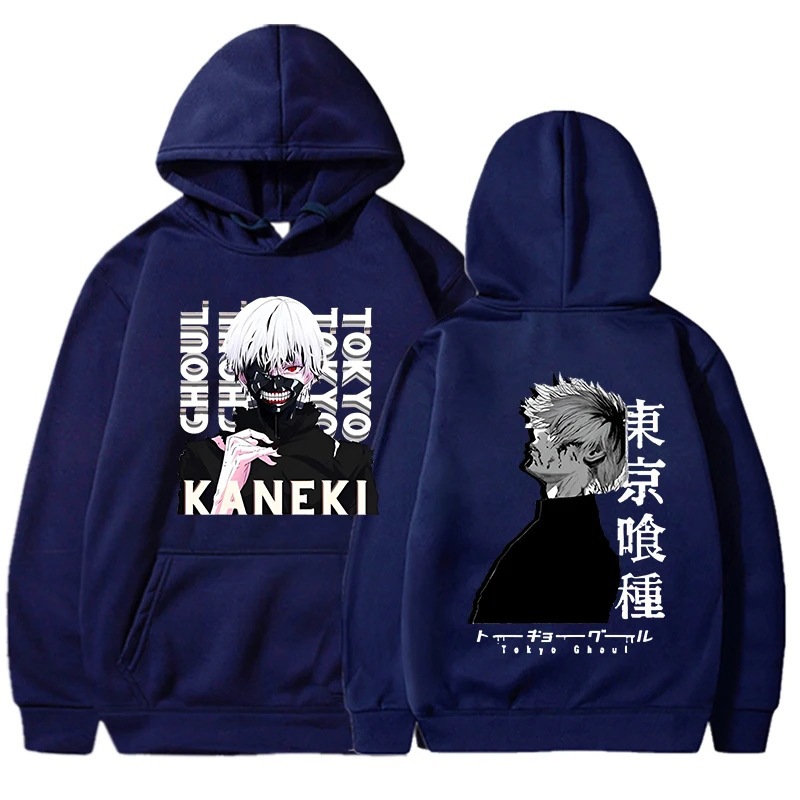 New Men's Women's Winter Autumn Fashion Hooded Kaneki Ken Ca