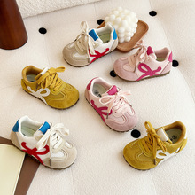 儿童阿甘鞋2025春秋季新款韩版女童透气网面运动鞋男童软底跑步鞋