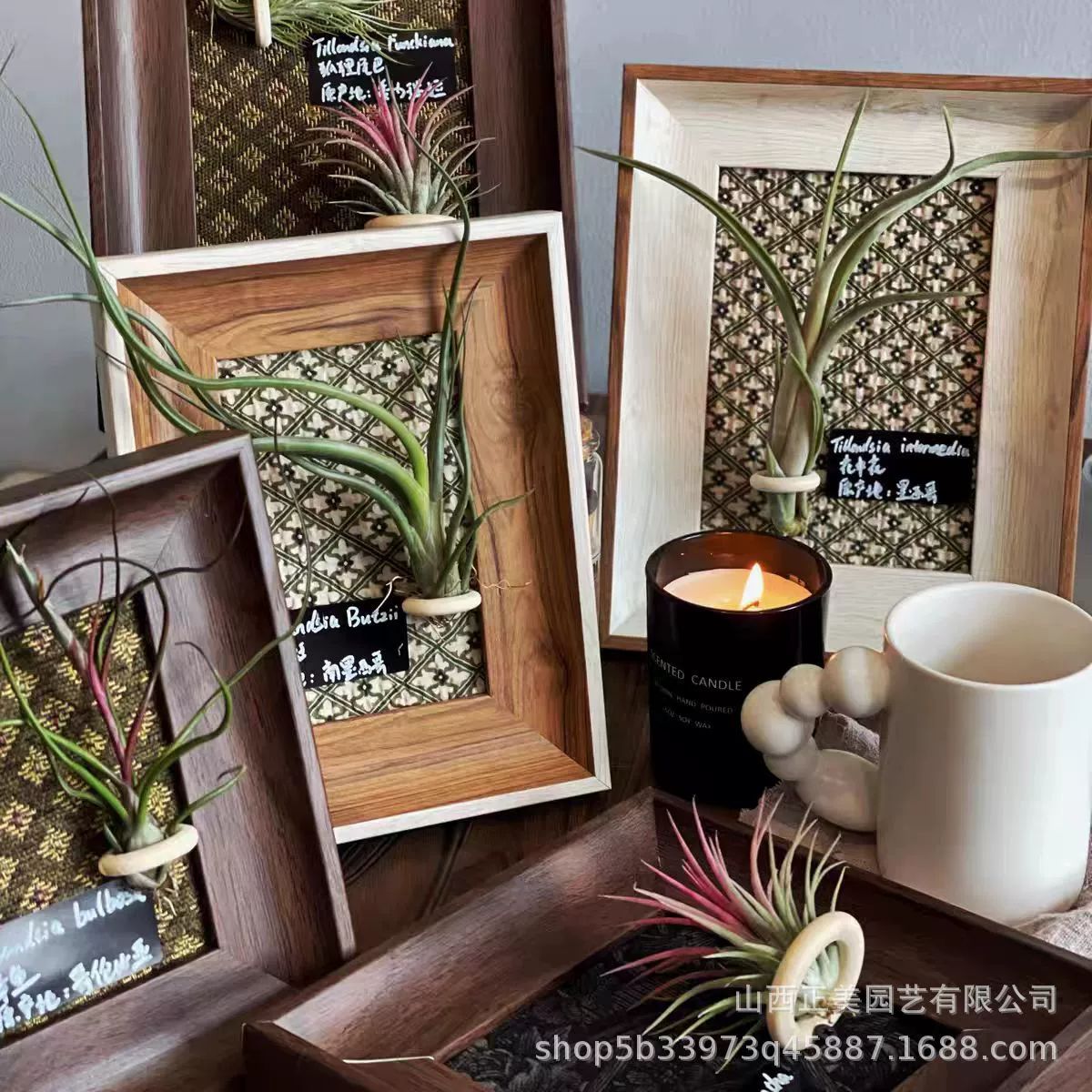 Фоторамка с воздушным ананасом, декоративная живопись, может быть изготовлена ​​по индивидуальному заказу, офисное мягкое украшение, безземельные растительные украшения, стол для гостиной, спальни