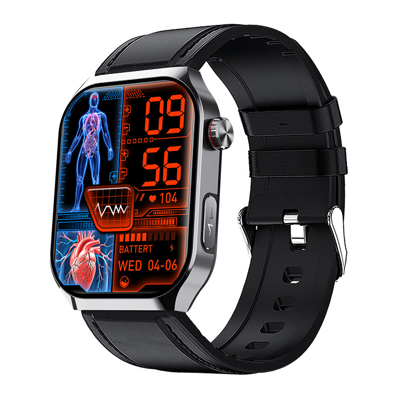 F700pro 血糖ウォッチ医療 ECG 心電図マイクロ健康検査血液成分 SOS Bluetooth 通話スマートウォッチ|undefined